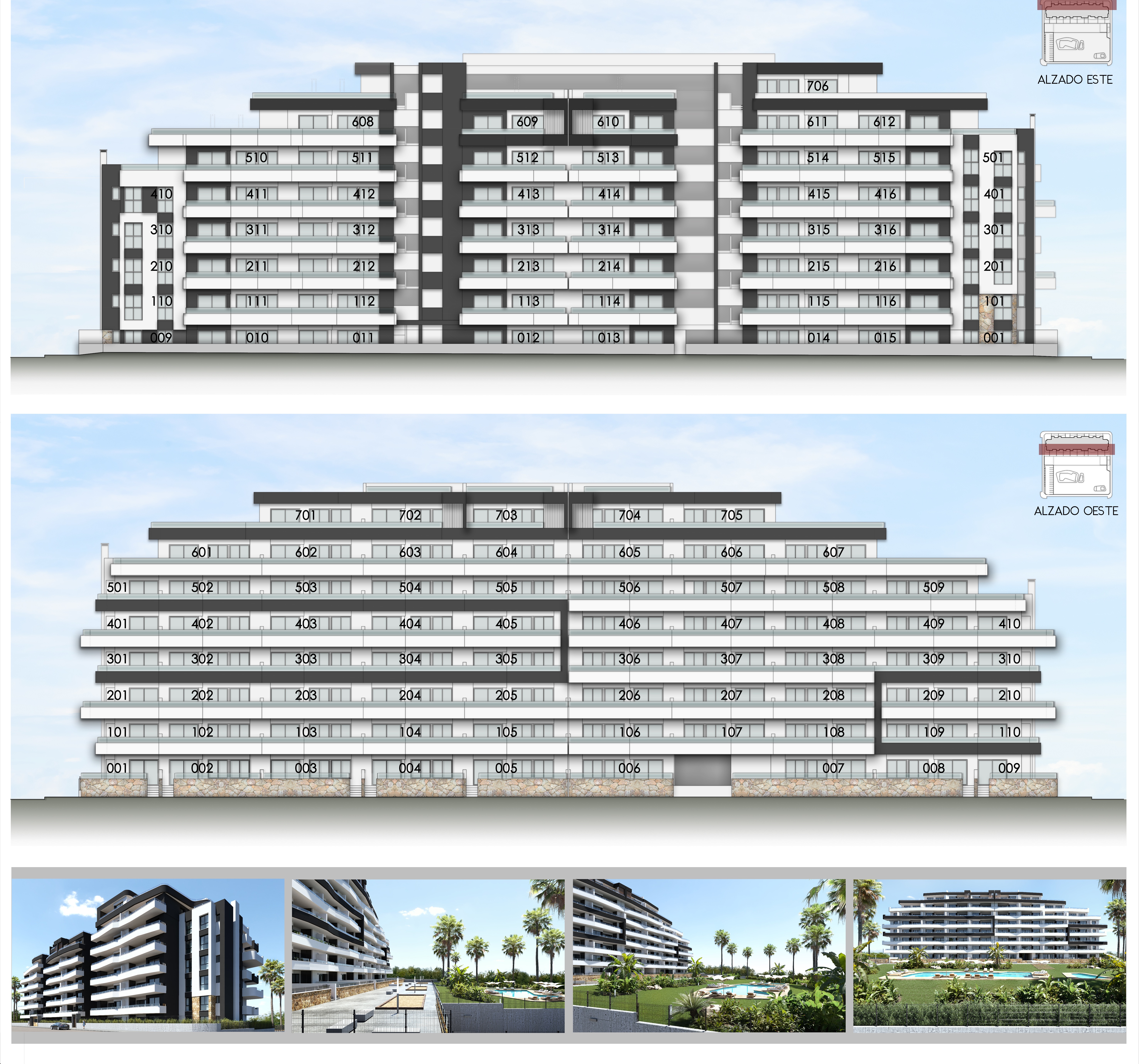 Lägenhetsnummer Duly San Miguel